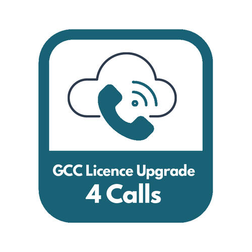 GCC License Upgrade Extra 4 Concurrent Calls