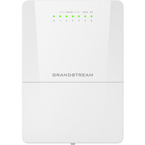 5-Port Gigabit Ethernet Managed Outdoor PoE+ Switch, 1x SFP, 4x PoE++ out, 1x PoE++ in, IP66