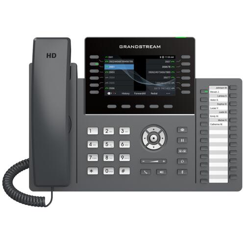 IP Phone, Professional carrier-grade, Paper BLF, PoE, Wi-Fi
