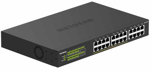24-Port Gigabit Ethernet PoE+ Switch with 16-Ports PoE+, 190W Power Budget