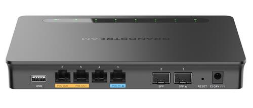 VPN Router & Firewall, 4x GigE LAN/WAN (2 x PoE Out), 2x 2.5 Gigabit SFP