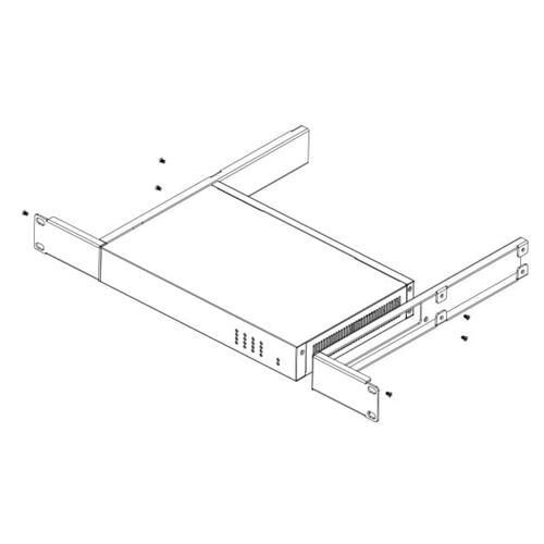 Rackmount kit with adapter holder (for XGS 88(w)/108(w) models only)
