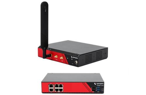 4-Port serial straight pinout, 2x 1GbE, 4G LTE-A Pro Global, dual power input, single universal PSU