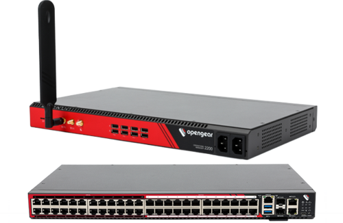 Lighthouse Service Portal Enabled Operations Manager, 24 selectable serial ports + 24x 1GbE switch, 4G LTE-A Pro Global, x86 4-core CPU, 8G