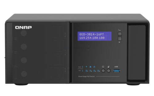 Smart Edge PoE Switch, NAS, NVR, Router Appliance