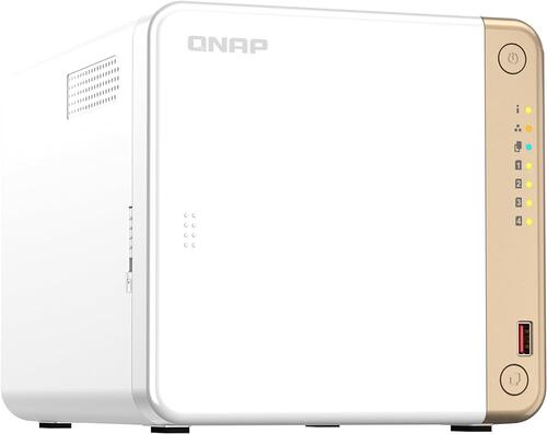 4-Bay desktop NAS, Intel Celeron N4505 dual-core, 4 GB DDR4 RAM