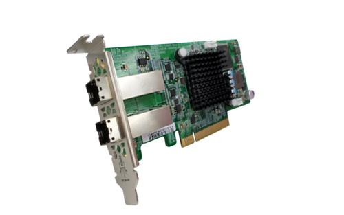 Dual-port External SAS 12Gb/s storage expansion card