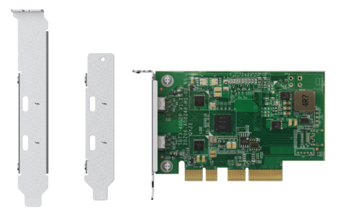 Dual-port Thunderbolt 3 expansion card