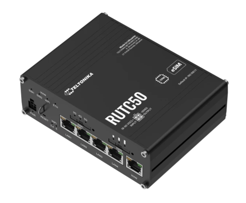 Dual SIM Cellular 4G/LTE/5G Gigabit Wi-Fi 6 Broadband Router with I/O and GPS