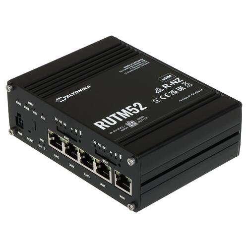 Industrial 5G Wi-Fi Gigabit Router with Dual Radio, Dual SIM and eSIM Support and 4G LTE Cat 20 fallback