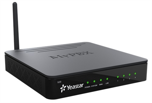 S20 VoIP PBX with 4G card installed, adds Voice over LTE capability