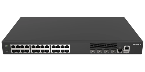 24-port Managed PoE+ Switch, 24 x 1 GbE, 4 x SFP+, 802.3at PoE+ with a 370W PoE Budget, 5 Year Netcloud Essentials