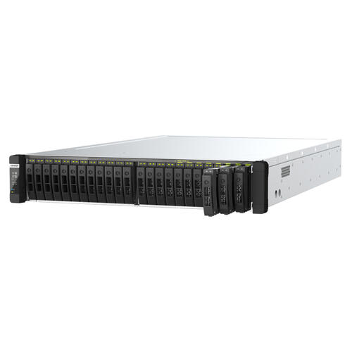 24-Bay all-flash U.2 NVMe PCIe Gen4 dual-processor NAS, 128GB RAM