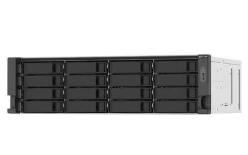 16-Bay NAS, AMD quad-core 2.2 GHz CPU, 16 GB RAM, Rackmount, Dual PSU