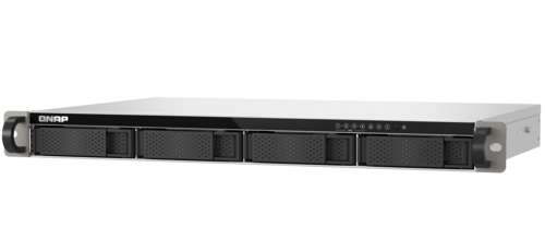 4-Bay Short Depth Rackmount NAS, 4 Core 1.7GHz CPU, 4GB RAM, 1x 10GigE, 2x 2.5GbE