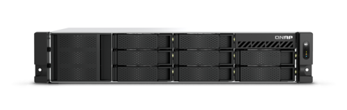 8-bay (short-depth) Rackmount NAS, Intel 8C 2.8GHz, Redundant Power