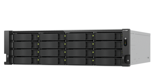 16-Bay NAS, AMD Ryzen 7, 8-core 5.3GHz GHz CPU, 32 GB RAM, Rackmount, Dual PSU