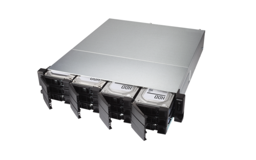 18-Bay Rackmount NAS, Intel Xeon D-1622 CPU, 32G RAM