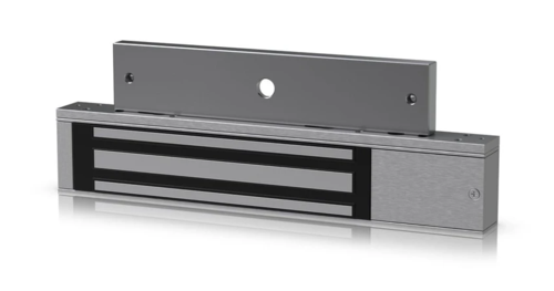 Fail-safe magnetic lock for inswing and outswing doors