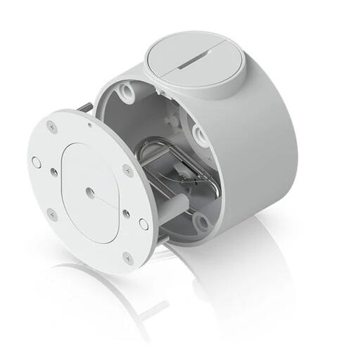 UniFi Protect Camera White Compact Junction Box for UVC-G6-Bullet, UVC-G5-Turret-Ultra and UVC-G5-Dome-Ultra