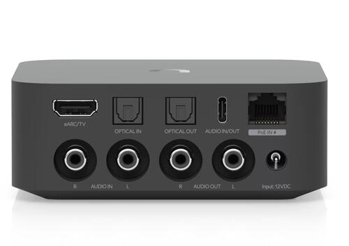 UniFi Play PoE Audio Port with Apple Airplay and Google Cast Support, Black