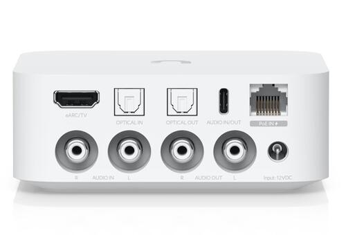 UniFi Play PoE Audio Port with Apple Airplay and Google Cast Support, White