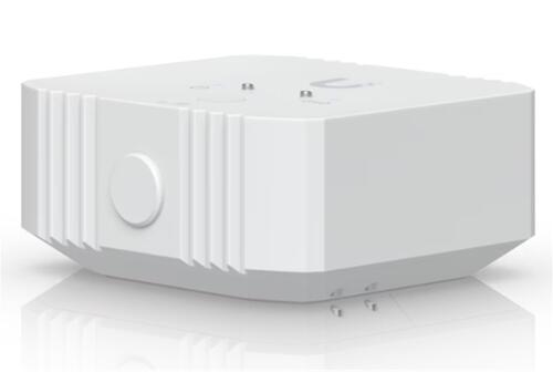 UniFi Protect Battery-powered SuperLink sensor that detects water leaks, temperature, humidity, and ambient light