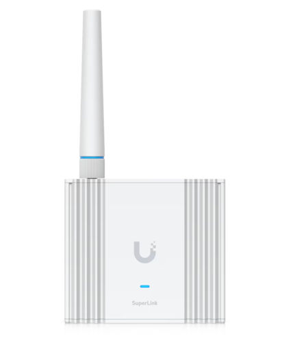 UniFi SuperLink Wireless Gateway, proprietary super long-range, low-latency wireless gateway for UniFi Protect Sensors