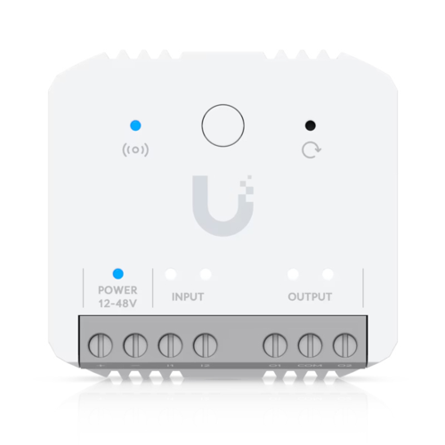 UniFi Protect SuperLink Relay,  I/O interfaces for seamless integration with third-party sensors and signaling devices