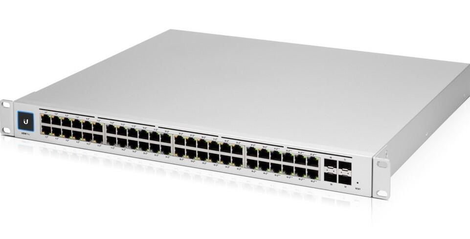 48-Port UniFi Gigabit Managed PoE+ Switch, Gen2, 32x PoE Ports