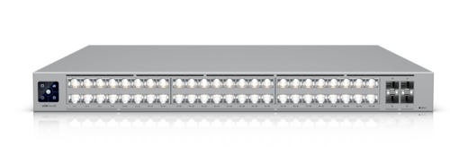 Professional-grade, 48-port Layer 3 Etherlighting switch with (32) 10 GbE, (16) 2.5 GbE, and (4) 25G SFP28 ports