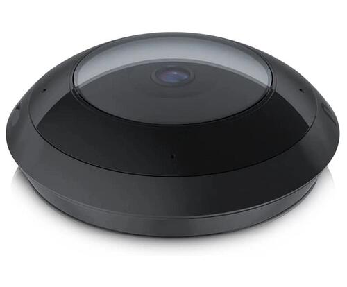 Hemispheric 360 Degree AI IP Camera, UniFi Protect, Black