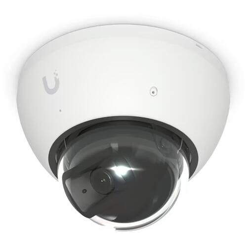 All-weather 4K dome camera, enhanced AI, long-range IR night vision, White