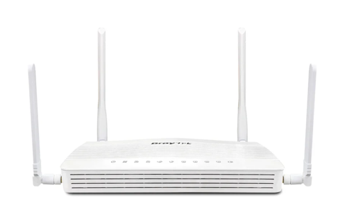 LTE 4G/UFB/VDSL Router, 802.11ax WiFi 6, 1x 2.5GbE WAN/LAN, 3x GbE LAN, Firewall, CSM, QoS, 16 x VPN tunnels, Supports VigorACS 3 and Sentry