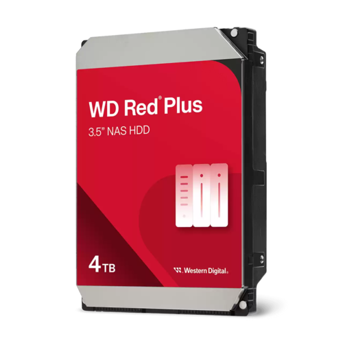 4TB Red Plus Hard Disk for NAS Appliances