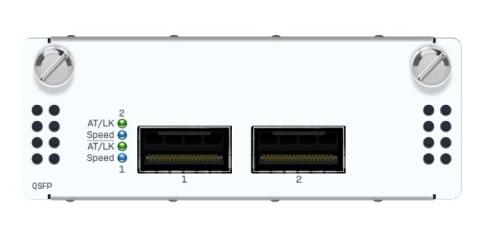 2 port 40GbE QSFP+ Flexi Port Module (for XGS 5500/6500/7500/8500 Firewalls)