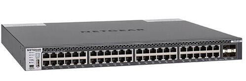AV Line 48-Port 10GigE Managed Switch with 48x 10GigE Ethernet, 4x 10GigE SFP+ Ports (Shared)