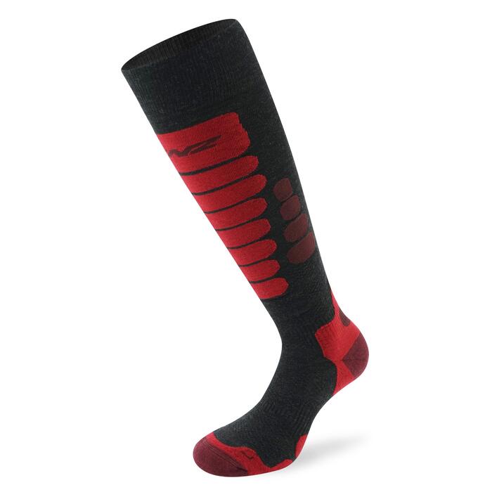Lenz Skiing 3.0 - Dark Grey/Red