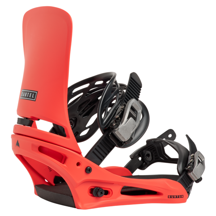Burton Men's Cartel Re:Flex Snowboard Bindings - Hot Tamale