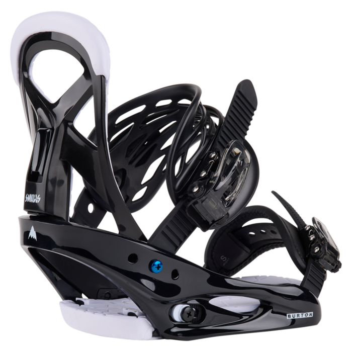 Burton Kids' Smalls Re:Flex Snowboard Bindings - Black
