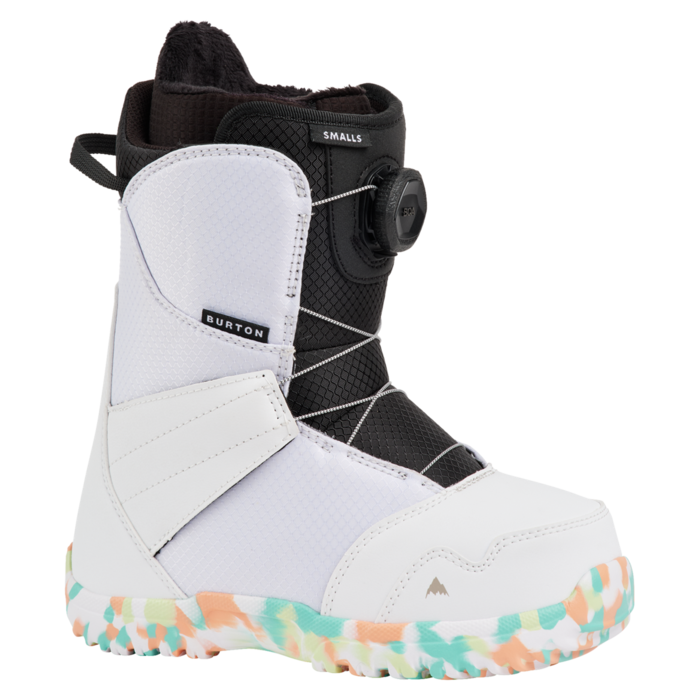 Burton Kids' Smalls BOA® Snowboard Boots - White