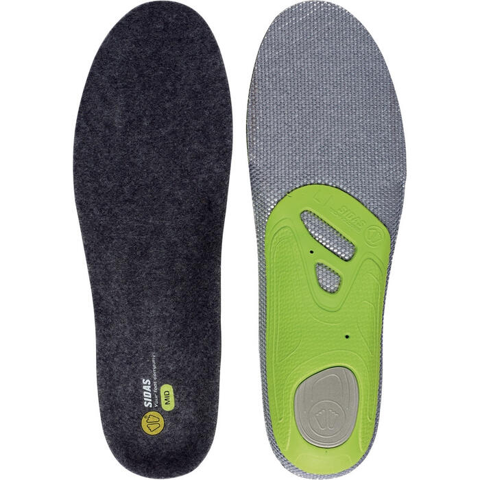 Sidas Merino 3Feet Mid Footbed