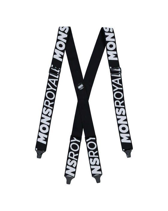Mons Royale Afterbang Suspenders - Black