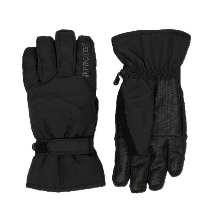 Protest Barkar Gloves - True Black