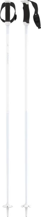 Atomic AMT Carbon SQS Womens Ski Poles - White