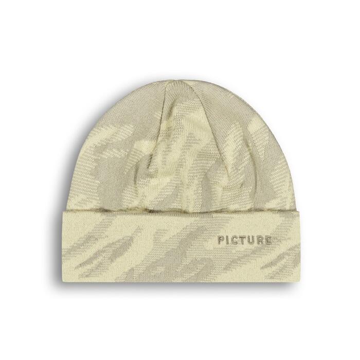 Picture Ribbing Beanie  - Pure Cashmere