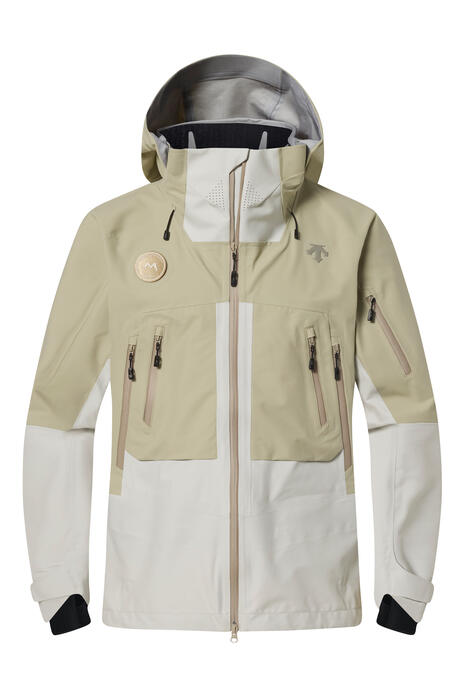 Descente 3L Hard Shell Marko Odermatt Jacket - Snow Conifer