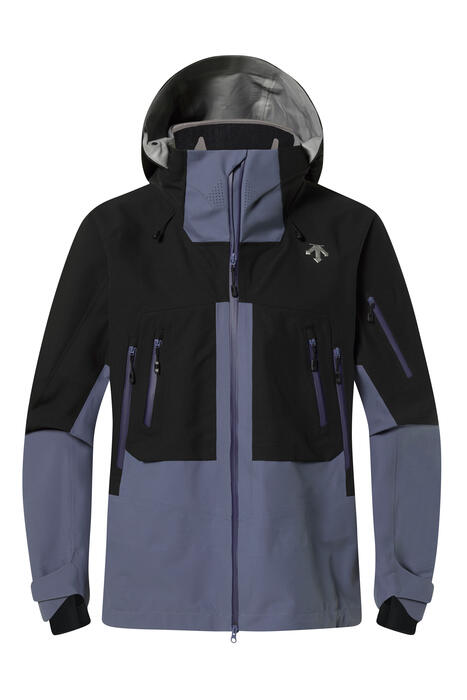 Descente 3L Hard Shell Jacket - Black/Coarse Gray
