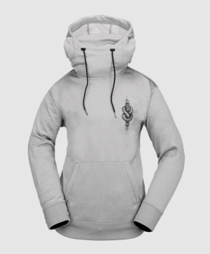Volcom Riding Hydro Wmns Pullover - Heather Grey