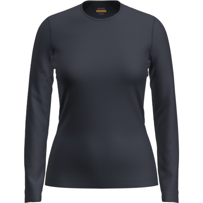 Icebreaker W Merino 200 Oasis LS Crewe  - Midnight Navy
